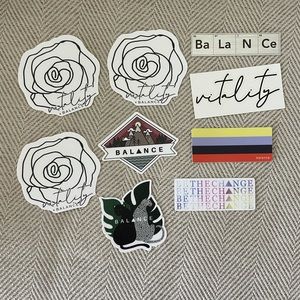 Balance Athletica Vitality stickers